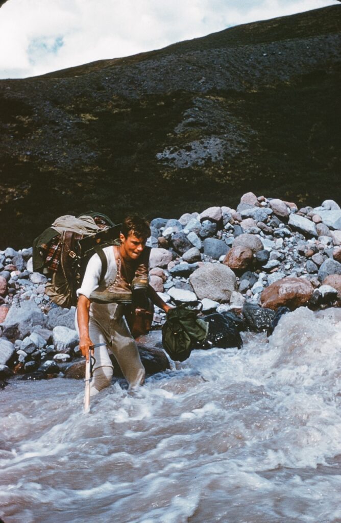 On the 1956 Sheenjek expedition, which led to the creation of the Alaska National Wildlife Refuge